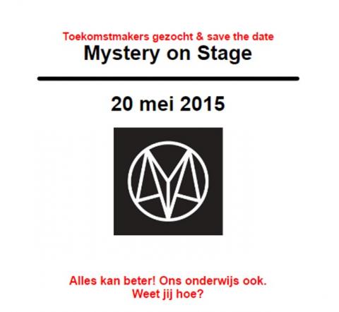 2de editie van Mystery on stage - 20 mei 2015 Brussel